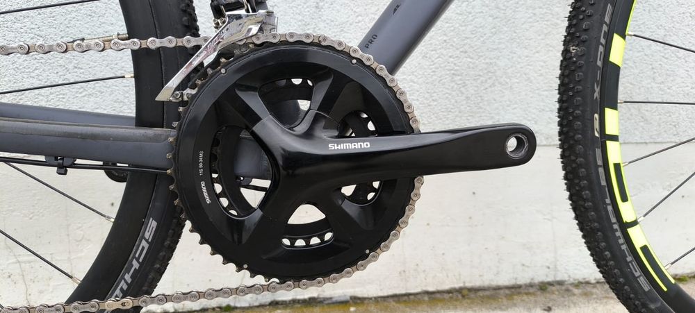 CUBE CROSS RACE (przełaj/gravel), Shimano 105 (hydraulika), Rozmiar 56