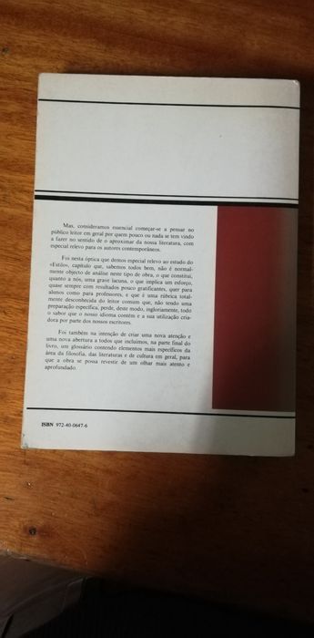 Livro Introdução ao estudo de Aparição