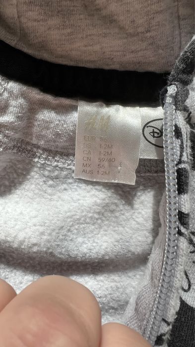 Ромпер комбінезон чоловічок человечек hm 56 1-2 міс