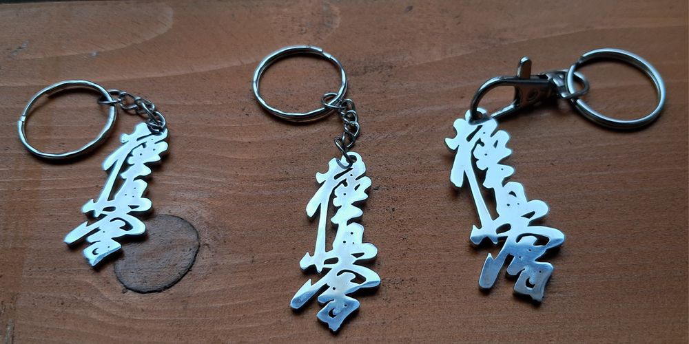 Brelok kanji kiokushin