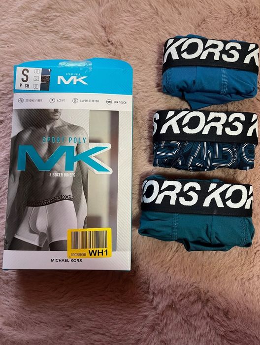 Michael Kors bokserki sport poly 3 pak sztuki zestaw bielizna męska ma