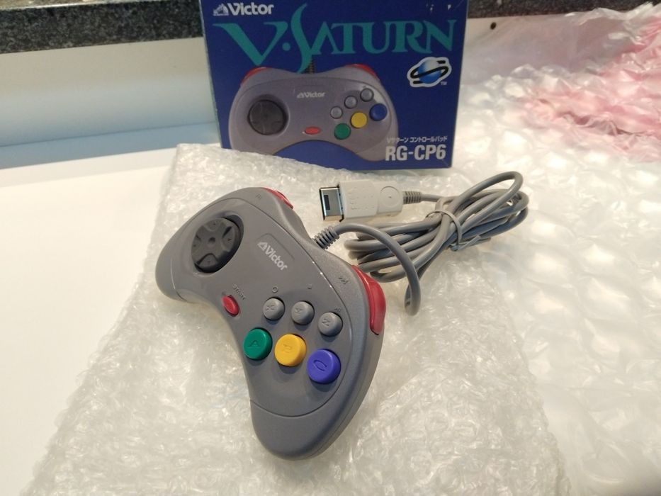 Sega Saturn Comando VSaturn Victor Japan Novo