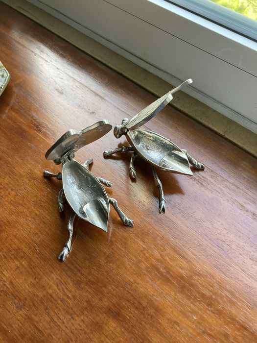 Cinzeiros antigos em bronze