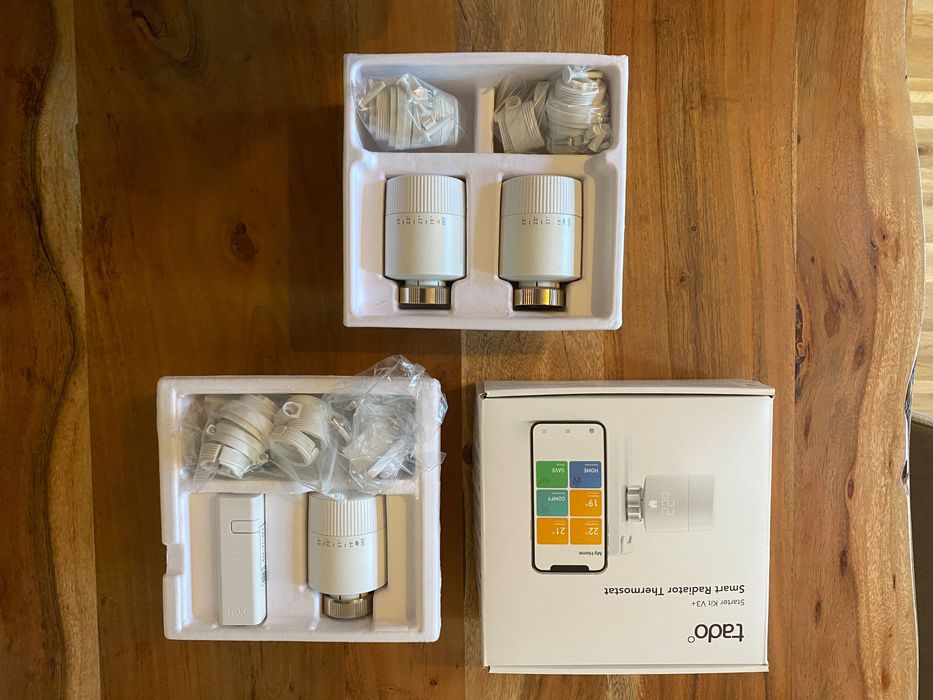 tado° Smart Radiator Thermostat Starter Kit V3+ – Conjunto