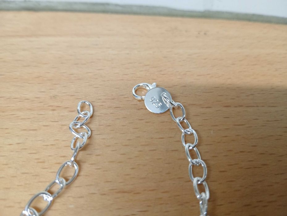 Conjunto de Prata 925, fio + pulseira + brincos + anel