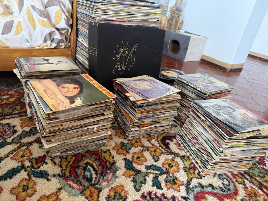 Lote 500+ discos vinil