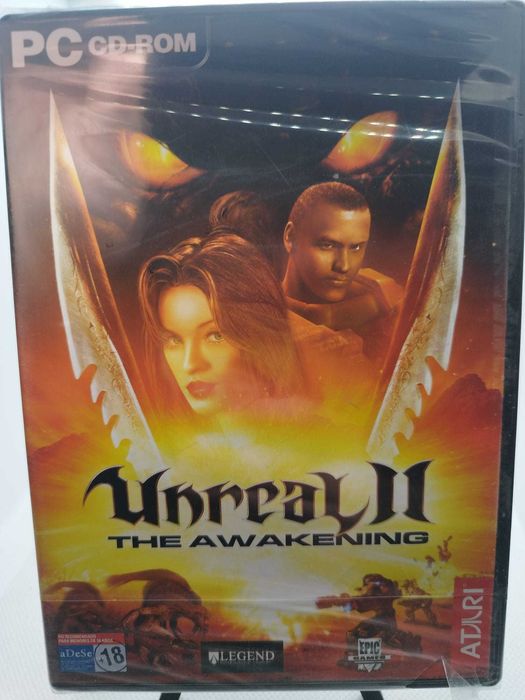 Unreal II The Awakening PC CD-ROM Selado