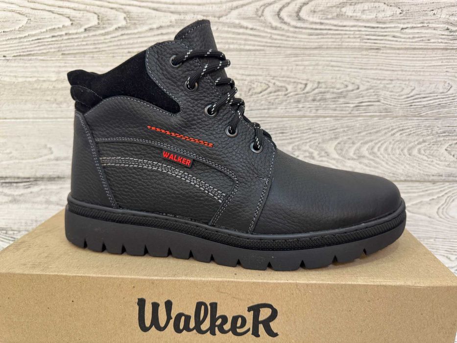 Чоловічі зимові чоботи з натуральної шкіри. Розмір 40-48. Гарантія!