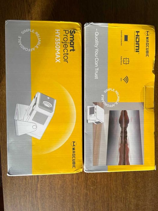 Новий проектор Magcubic HY350 Max Android 14, FullHD WiFi 900ANSI