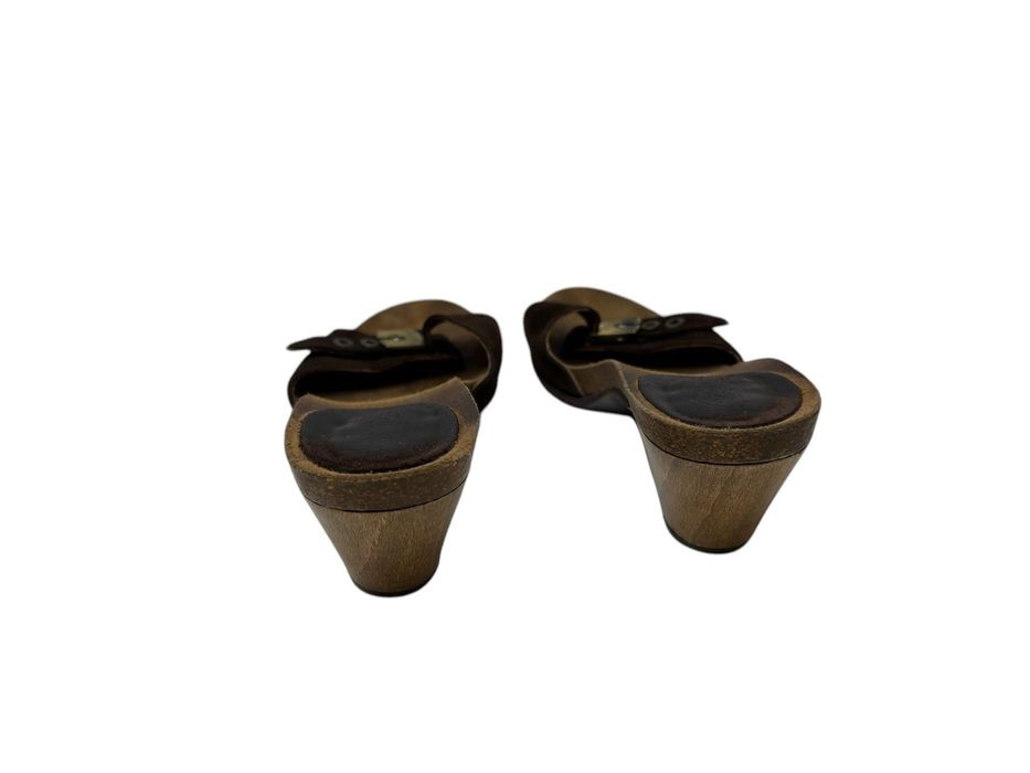 Klapki skorzane School rozmiar 40