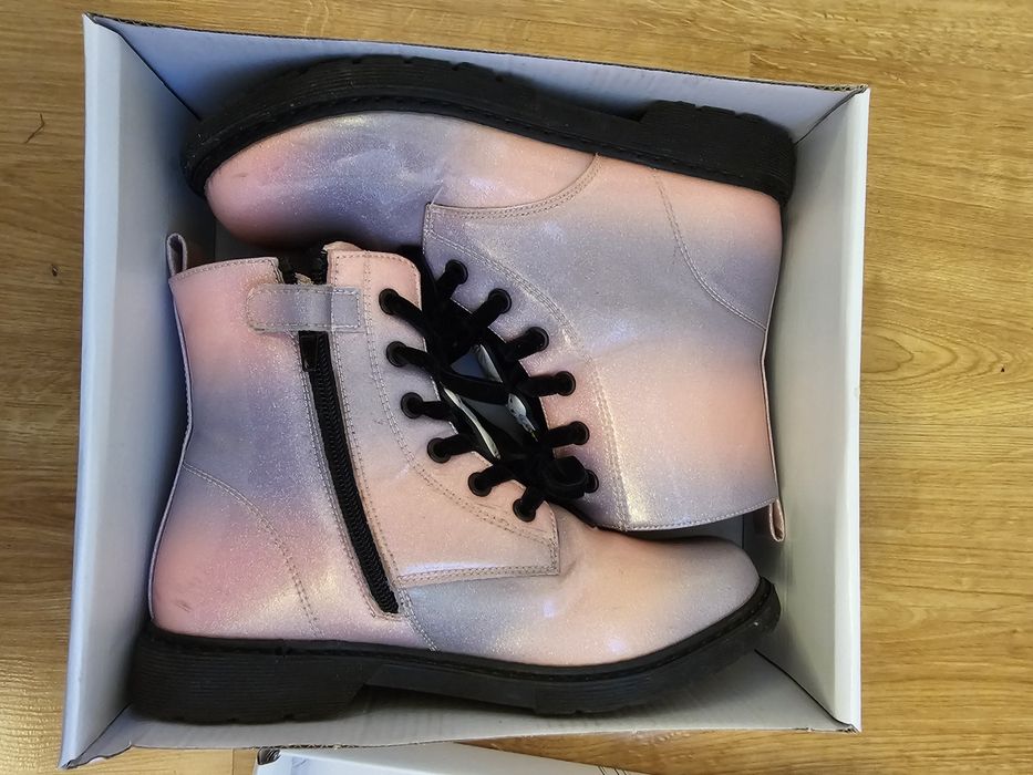 Buty jesienne zimowe botki kozaki 35