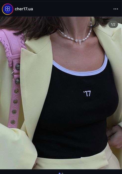Боді cher17 чорне розмір s