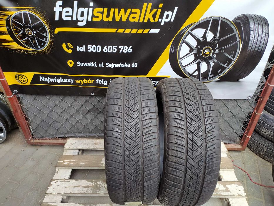 2x używane opony zimowe 245/45 R18 Pirelli Gwarancja Montaż Duży wybór