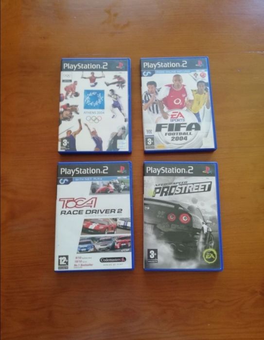6 Jogos PS2, WII, Xbox 360