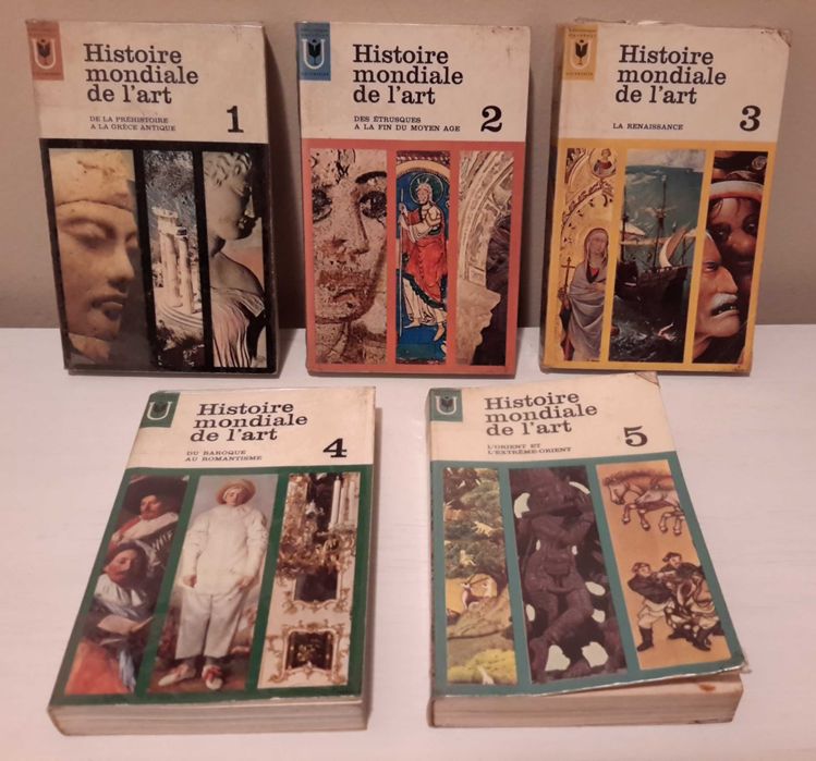 Histoire Mondiale de l´Art (5 volumes)