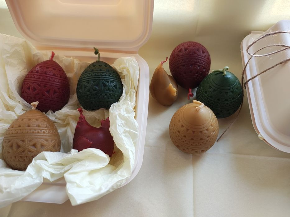 Свічки з бджолиного воску