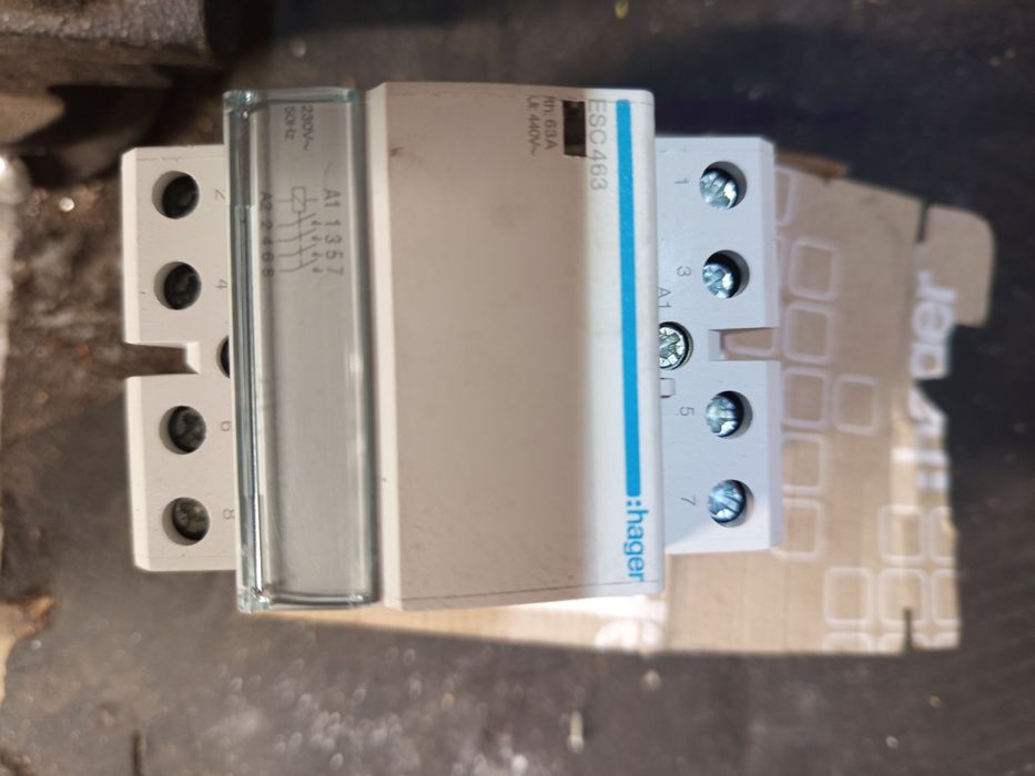 Stycznik 230VAC 4NO 63A AC-7a/b
ESC463