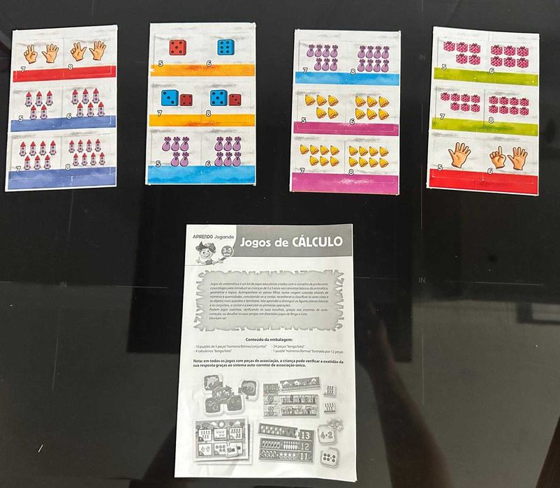 Jogo Educativo / didático: "Jogos de Cálculo" - Clementoni