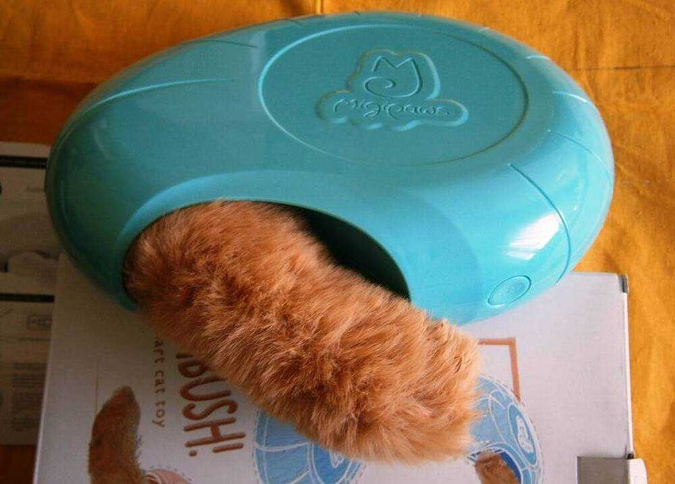 Новый умный автомат робот игрушка для кошек "Migipaws"