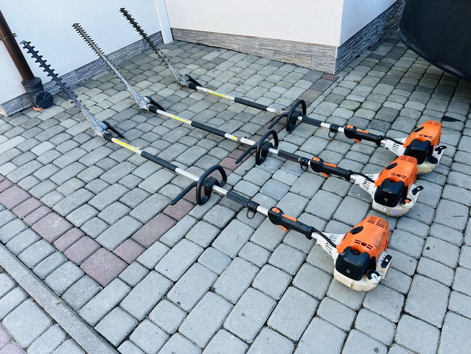 Nożyce na wysiegniku Stihl KM 100 KM 130