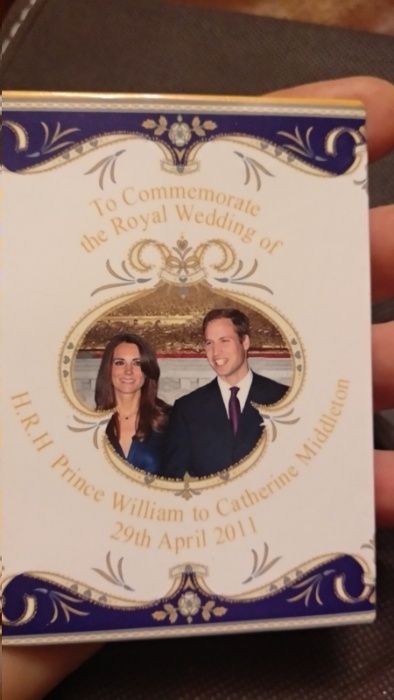подарок из Британии магнит Свадьба принца Уильяма и Кэтрин Миддлтон