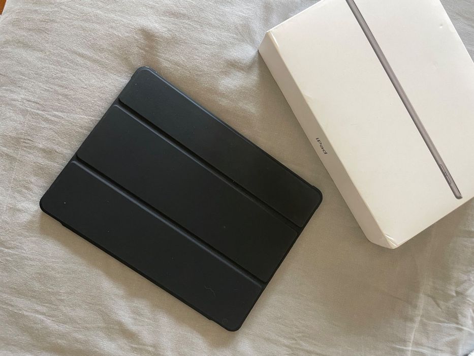 iPad 9.ª Geração 256GB + Apple Pencil 1º + Capa + Caixa Original
