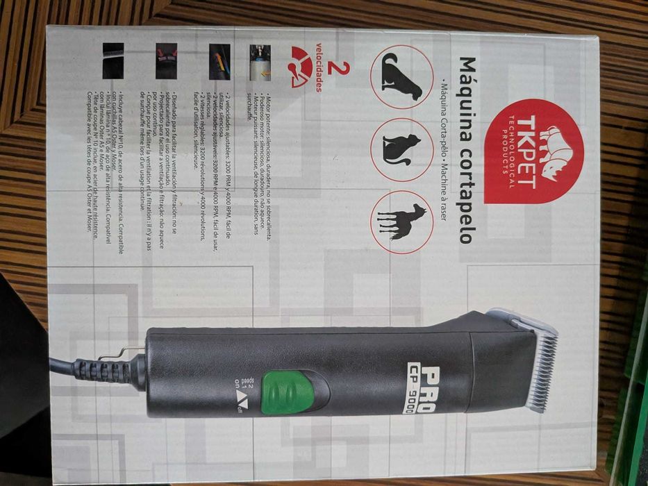 TK-Pet Máquina de Tosquia para cães e gatos (pouco uso)