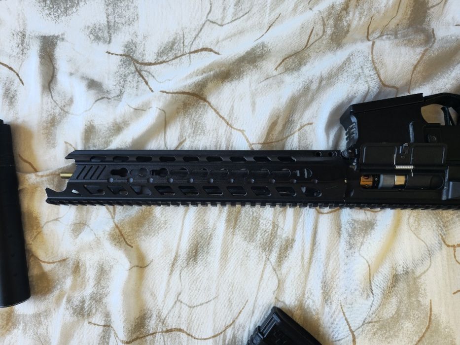 Airsoft G&G predator full metal, com muitos upgrades, apenas venda, deixei de jogar