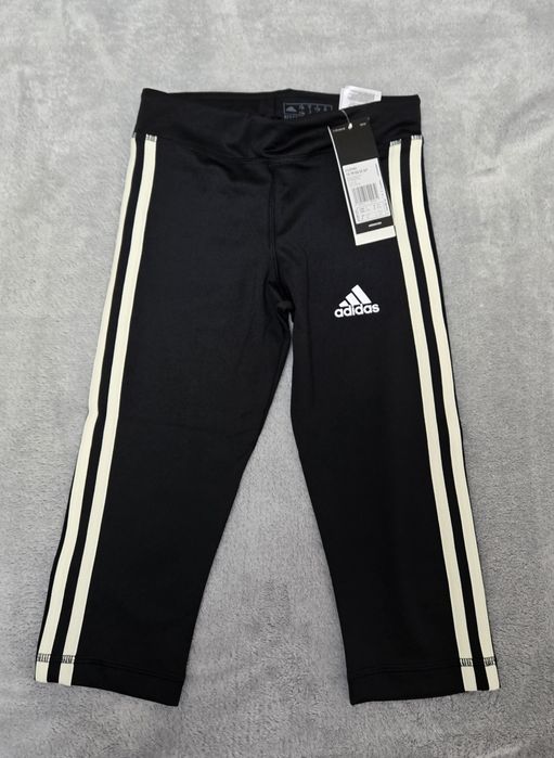 Шорти велосипедки трегінси adidas 9 10 р для дівчинки чорні