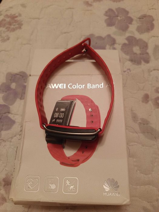 Smartwatch Huawei color band A2 czerwony