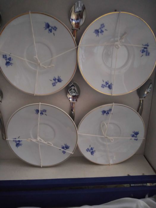 Conjunto chá porcelana
