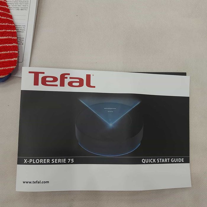 Robot sprzątający Tefal X-Plorer Serie 75, Quick Start Guide