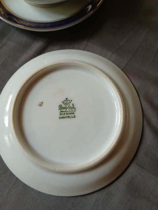 Secesja Rosenthal Donatello filiżanki i spodki