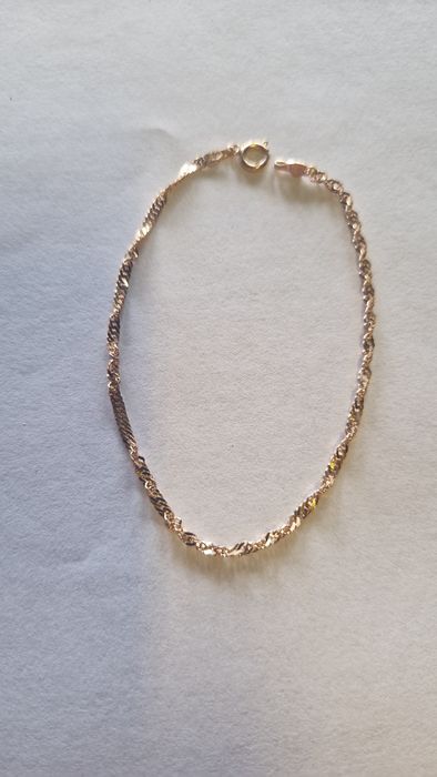 Złota Bransoletka próba 585