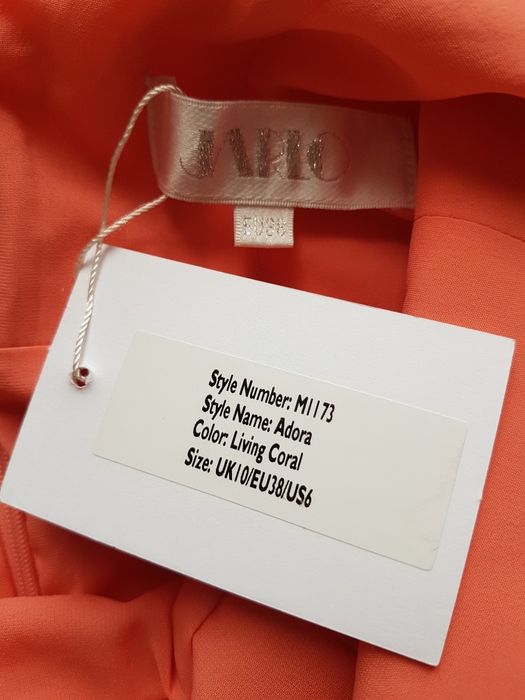 M 38 JARLO Adora sukienka długa maxi odkryte plecy wesele studniówka