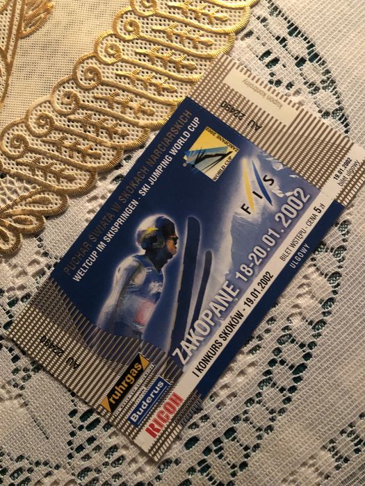 Bilet Zakopane 2002 r