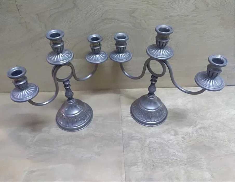 Castiçais em casquinha