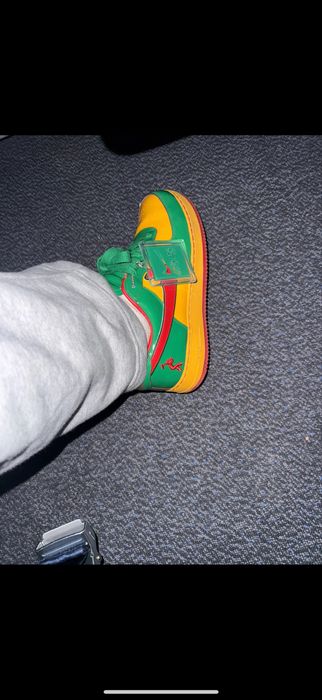 Nike Air Force 1 Low Lil Yachty Concrete Boys Lucky Green 45 3-4 wyjścia jak NOWE!