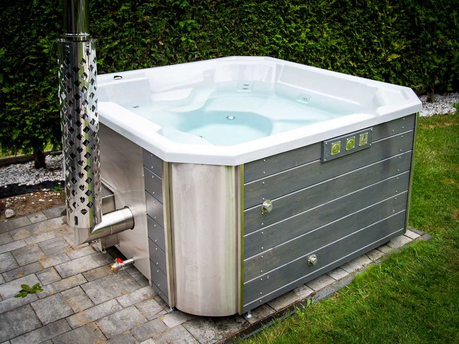 Wanna SPA Jacuzzi ogrodowe 200x190cm HOT TUBA hydro POLSKI PRODUCENT