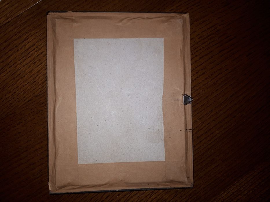 Obrazek za szkłem. Śliczny, klimatyczny i wieloletni. Gobelinowy.