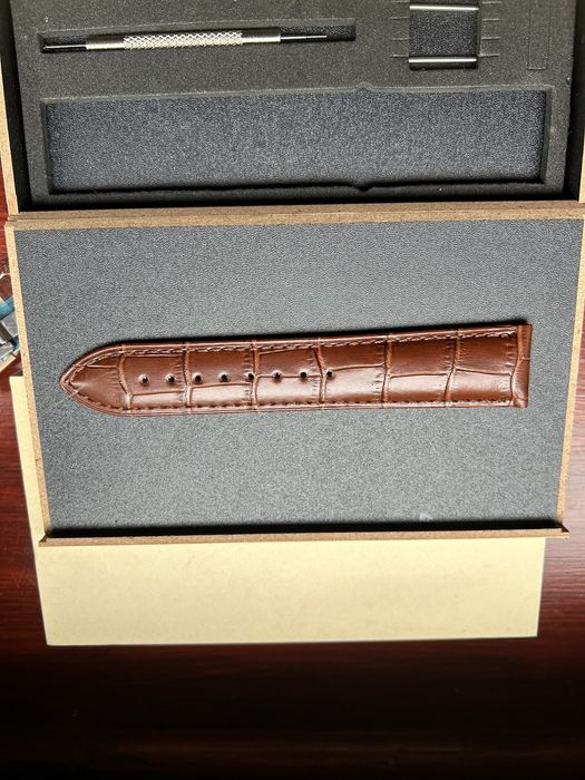 Pasek do zegarka 21 + 22 mm skóra Genuie Leather