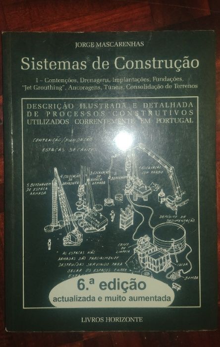 Livros técnicos manuais Engenharia Civil IST LNEC Gulbenkian Tabelas