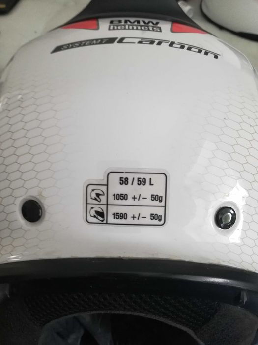 Capacete modular BMW Carbon