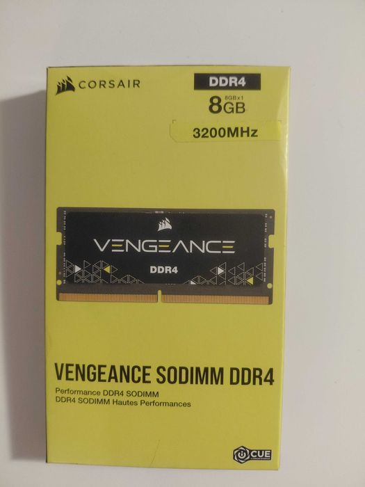 RAM - Corsair Vengeance SODIMM DDR4 3200MHz 2x8gb (c/caixa)