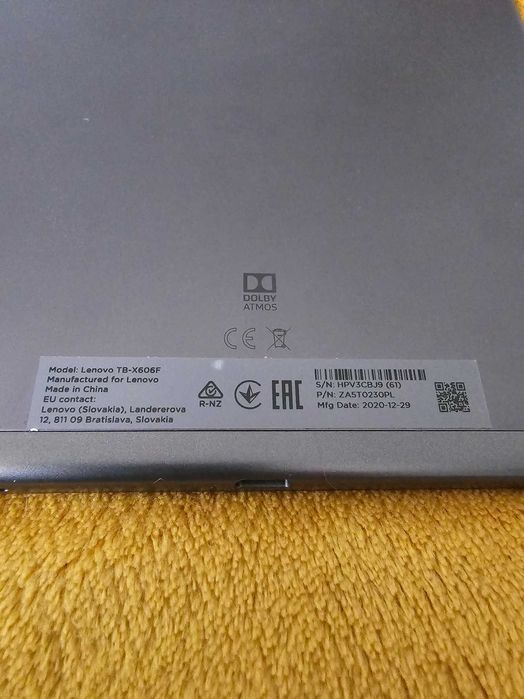 Tablet Lenovo Tab M10 FHD Plus 10,3 4/64GB X606F Etui + klawiatura