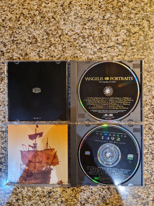 2 CD - Vangelis Portraits e Vangelis 1492 Conquest of Paradise
