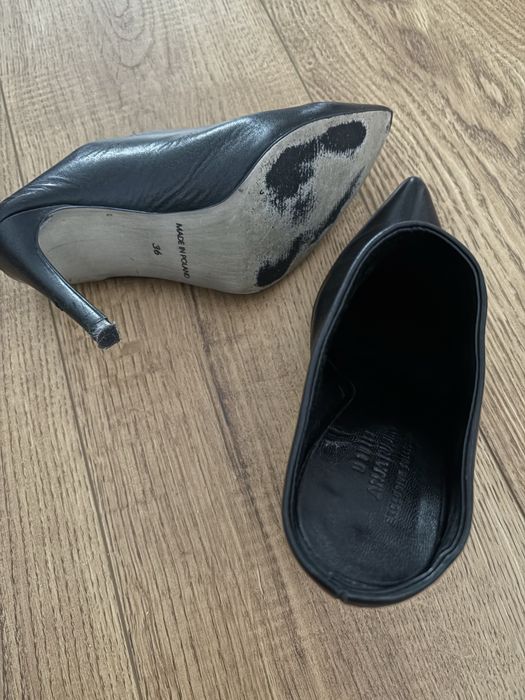 Eleganckie skórzane buty