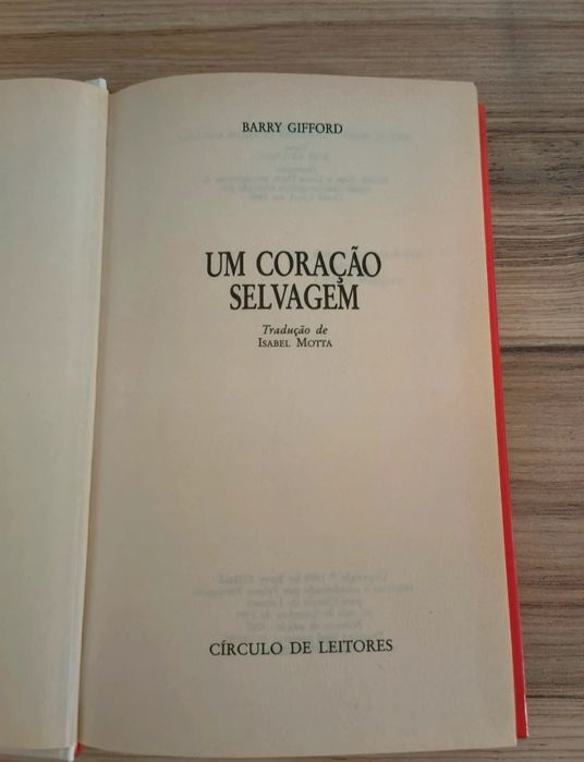 Livro "Um Coração Selvagem
