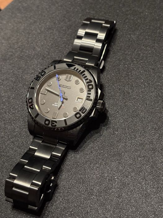 Seiko All Black Mod NH35