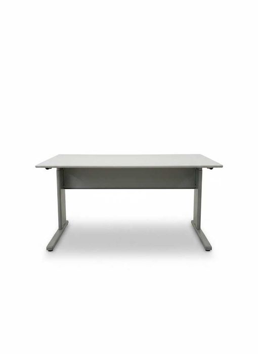 Lote de 2 Mesa de Escritório Moderna com Estrutura Metálica